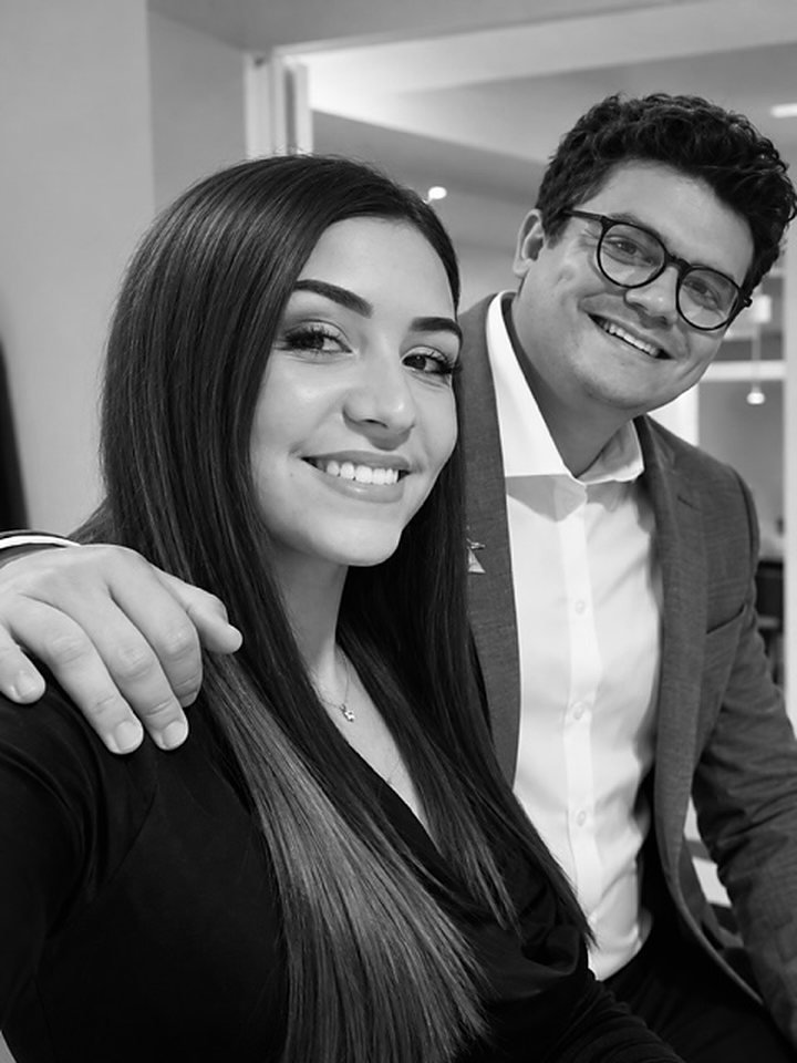 Yazid et Najia, les deux cofondateurs de La brigade propreté